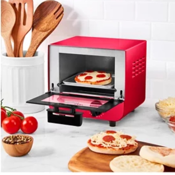 dash Kitchen Dash Mini Toaster Oven Compact Kitchen Red Poshmark